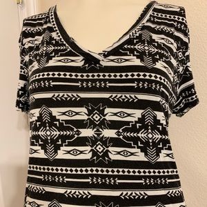 Black and White Shirt